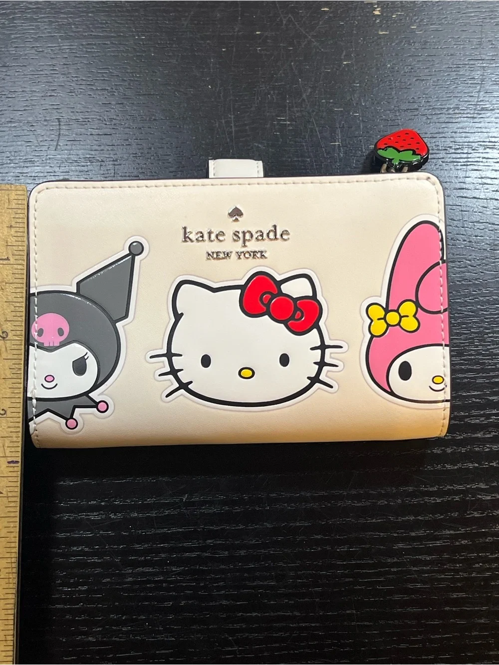 Hello Kitty and Friends x Kate Spade New York medium bifold wallet